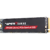 Patriot VP4300 Lite 4 TB SSD Zwart, PCIe 4.0 x4, NVMe 2.0, M.2 2280