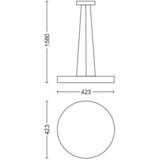 Philips Hue Being hanglamp ledverlichting Zwart