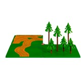 SIKU SIKU FARMER Feldwege und Wald Decors 