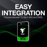 Seagate Exos 7E10 10 TB harde schijf ST10000NM017B, SATA/600, 24/7