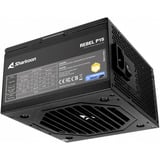 Sharkoon Rebel P15 650 watt voeding  Zwart, 1x 12V-2x6, 2x PCIe
