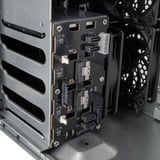 SilverStone CS240 server behuizing Zwart | 2x USB-A | 1x USB-C