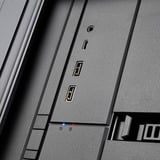 SilverStone CS240 server behuizing Zwart | 2x USB-A | 1x USB-C