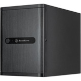 SilverStone CS240 server behuizing Zwart | 2x USB-A | 1x USB-C
