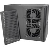 SilverStone CS240 server behuizing Zwart | 2x USB-A | 1x USB-C