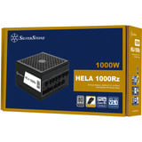 SilverStone HELA 1000Rz modulaire 1000 watt voeding  Zwart, 1x 12V-2x6, 5x PCIe