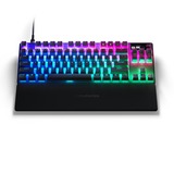 SteelSeries Apex Pro TKL, gaming toetsenbord Zwart, US lay-out, SteelSeries OmniPoint 2.0, RGB led, Double shot PBT-keycaps