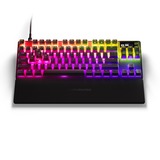 SteelSeries Apex Pro TKL, gaming toetsenbord Zwart, US lay-out, SteelSeries OmniPoint 2.0, RGB led, Double shot PBT-keycaps