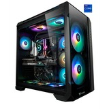 Thermaltake Tt Ganymed Black Gamer-PC i9 32 N W10H gaming pc Zwart/transparant