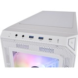 Thermaltake View 300 MX Tower-behuizing Wit | 2x USB-A 3.2 (5 Gbit/s) | 1x USB-C 3.2 (10 Gbit/s) | 1x Audio | Window-kit