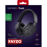 Trust GXT 489 Fayzo  Multiplatform over-ear gaming headset Zwart