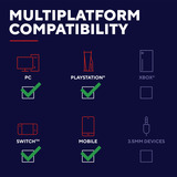 Trust GXT 491W Fayzo Draadloze  over-ear gaming headset Wit, 2.4 GHz | Bluetooth