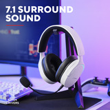 Trust GXT 491W Fayzo Draadloze  over-ear gaming headset Wit, 2.4 GHz | Bluetooth