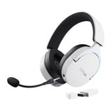 Trust GXT 491W Fayzo Draadloze gamingheadset over-ear gaming headset Wit, 2.4 GHz, Bluetooth