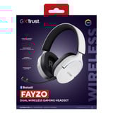 Trust GXT 491W Fayzo Draadloze gamingheadset over-ear gaming headset Wit, 2.4 GHz, Bluetooth