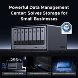 Ugreen NASync DXP8800 Plus Grijs, Wifi, 2x 10GbE, HDMI, Thunderbolt 4 (40 Gb/s)