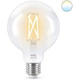 WiZ Filament doorzichtig G95 E27 led-lamp Wifi + Bluetooth protocol