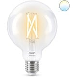 WiZ Filament doorzichtig G95 E27 ledlamp Wifi + Bluetooth protocol