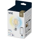 WiZ Filament doorzichtig G95 E27 ledlamp Wifi + Bluetooth protocol
