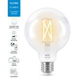 WiZ Filament doorzichtig G95 E27 ledlamp Wifi + Bluetooth protocol