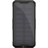goobay Outdoor Solar Power Bank 20,000 mAh with Power Delivery powerbank Zwart
