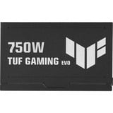 ASUS TUF Gaming Gold EVO modulaire 750 watt voeding  Zwart, 1x 12V-2x6, 2x PCIe