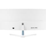 ASUS VU34WCIP-W 34" Curved UltraWide monitor Wit, 100 Hz, HDMI, DisplayPort, Audio, USB Type-C, Air Ionizer