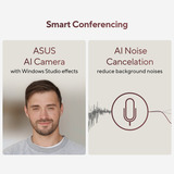 ASUS Zenbook 14 UM3406GA-QD031W 14"  Copilot+ laptop Zwart | Ryzen AI 7 445 | Radeon 840M | 32 GB | 1 TB SSD