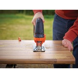 BLACK+DECKER BDCJS18N 18V accu pendeldecoupeerzaag  Oranje/zwart, Accu en oplader niet inbegrepen