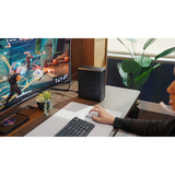 Corsair AI Workstation 300 pc-systeem Zwart | Ryzen AI Max+ 395 | Radeon 8060S | 128 GB | 2x 2 TB SSD