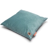 Cozy Una Velvet 45 x 45 cm draadloos warmtekussen Blauwgroen, Powerbank 5000 mAh