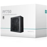 DeepCool PF750 750W voeding  Zwart, 2x PCIe