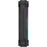 Fractal Design Momentum 12 RGB 3-pack Black case fan Zwart, 4-pin PWM connector, ARGB Gen 2 (16 LEDs)