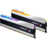 G.Skill 32 GB DDR5-6000 Kit werkgeheugen Zilver, F5-6000J3238F16GX2-TZ5RS, Trident Z5 RGB, XMP