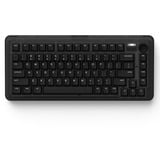 Iqunix ZX75 Dark Side Wireless Mechanical Keyboard Zwart, US lay-out (QWERTY), Cherry MX Brown, 75%, RGB leds, Hot-swappable, Double-shot PBT, 2.4GHz | Bluetooth 5.1 | USB-C