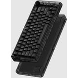 Iqunix ZX75 Dark Side Wireless Mechanical Keyboard Zwart, US lay-out (QWERTY), Cherry MX Brown, 75%, RGB leds, Hot-swappable, Double-shot PBT, 2.4GHz | Bluetooth 5.1 | USB-C