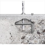 KWB Cross-Tip Hamerboor, punt 4-snijder ZB-clip, 12x460mm boren 