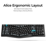 Keychron Q13 Ultra-P4 8K Wireless Custom Mechanical Keyboard Wit, US lay-out (QWERTY), Keychron Silk POM Banana, 96%, RGB, Hot swap, 8K, 2.4 GHz | Bluetooth 5.2 | USB-C