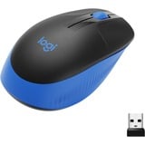 Logitech M190 Full-size wireless mouse Blauw, 1000 dpi