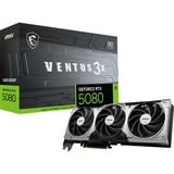 MSI GeForce RTX 5080 16G VENTUS 3X OC grafische kaart 3x DisplayPort, 1x HDMI