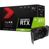 PNY GeForce RTX 3060 12GB XLR8 Gaming REVEL EPIC-X RGB Single Fan Edition grafische kaart 3x DisplayPort, 1x HDMI