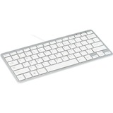 R-Go Tools Compact Ergonomisch toetsenbord Wit, US lay-out