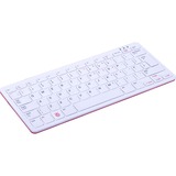 Raspberry Pi Foundation Raspberry Pi 400 mini-pc Wit/pink (roze) | USB-A 2.0 | 2x USB-A 3.2 (5 Gbit/s) | USB-C 3.2 (5 Gbit/s) | 2x Micro HDMI | RJ-45