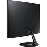 SAMSUNG LS24C360EAUXEN 24" Curved monitor Zwart, VGA, HDMI, AMD FreeSync