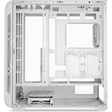 Sharkoon AK5M RGB midi tower behuizing Wit | 2x USB-A | 1x USB-C | RGB | Window