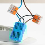 Shelly 1L Gen3 slimme schakelaar Blauw