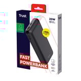 Trust Redoh Fast 20.000mAh Powerbank Zwart
