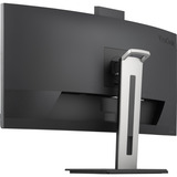 ViewSonic VG3457CV Curved Video Conferencing Docking Monitor 34" UltraWide Zwart, 1x DisplayPort, 2x HDMI, 2x USB-C, 4x USB-A, 1x RJ-45