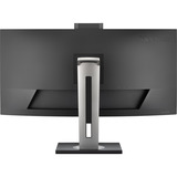 ViewSonic VG3457CV Curved Video Conferencing Docking Monitor 34" UltraWide Zwart, 1x DisplayPort, 2x HDMI, 2x USB-C, 4x USB-A, 1x RJ-45