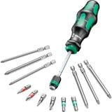 Wera Kraftform Kompakt 20 Tool Finder 2 met etui bitset Zwart/groen, 13-delig
